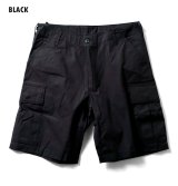 HOUSTON/RIP STOP BDU SHORTS  BLACK