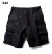 画像1: HOUSTON/RIP STOP BDU SHORTS  BLACK (1)