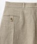 画像8: BELAFOTE/RT 2TACK SHORTS HEAVY LINEN  BEIGE