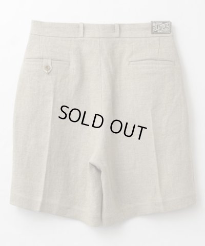 画像3: BELAFOTE/RT 2TACK SHORTS HEAVY LINEN  BEIGE