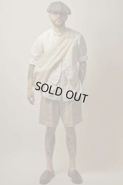 画像11: BELAFOTE/RT 2TACK SHORTS HEAVY LINEN  BEIGE