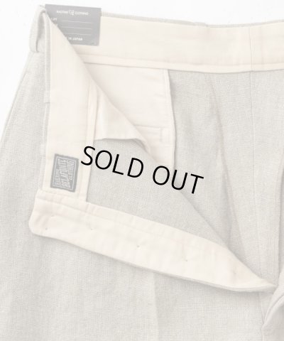 画像6: BELAFOTE/RT 2TACK SHORTS HEAVY LINEN  BEIGE