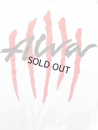 画像3: TONY ALVA/xFeelFORCE SCRATCH LOGO T  WHITE