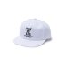 画像1: (店頭在庫分）RATS/EMBROIDERY CAP WAY OF LIFE  WHITE (1)