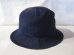 画像4: BELIVE/WAPPEN BUCKET HAT NYLON DIAMOND  NAVY (4)