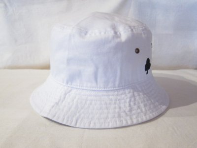 画像1: BELIVE/WAPPEN BUCKET HAT CLUB  WHITE
