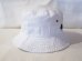 画像1: BELIVE/WAPPEN BUCKET HAT CLUB  WHITE (1)