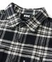 画像2: FTC/HEAVY PLAID NELL SHIRT  BLACK (2)