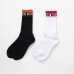 画像2: RATS/LINE SOCKS  BLACK (2)