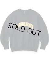 FTC/OF SANFRANCISCO CREW NECK  BLACK