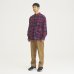 画像1: NANGA/ORGANIC COTTON PLAID CAMP SHIRTS  RED (1)