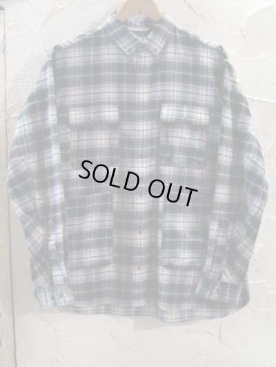 画像1: NANGA/ORGANIC COTTON PLAID CAMP SHIRTS  BLACK