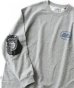 画像1: （再入荷）GYMMASTER/GREATFUL PEACE SWEAT  GRAY (1)