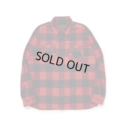 画像1: (店頭在庫分）RATS/BUFFALO CHECK SHIRT RED CHECK