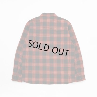 画像2: (再アップ）(再入荷）RATS/PRINT FLANNEL CHECK SHIRT ORANGE CHECK