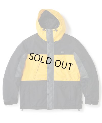 画像1: FTC/WATER PROOF 3L MOUNTAIN JKT  BLACKxYELLOW