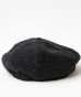 画像3: BELAFOTE/RT PEAKY HAT COTTON WWL HB BLKxCHAC (3)