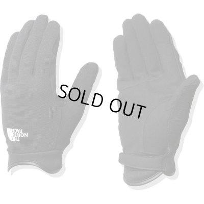 画像1: THE NORTH FACE/SIMPLE TREKKERS GLOVE  BLACK