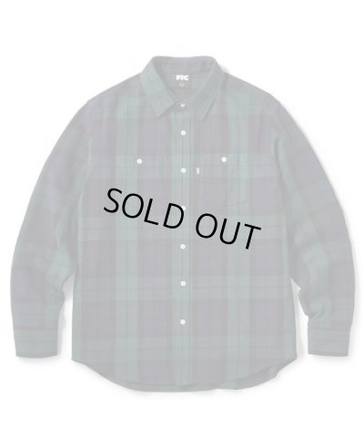 画像1: FTC/PLAID TWILL SHIRT  NAVY