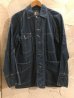 画像1: VINTAGE EL/DENIM COVERALLS JKT  BLUE (1)