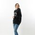 画像2: CHAMPION/REVERSE WEAVE HOODED  BLACK (2)