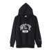 画像1: CHAMPION/REVERSE WEAVE HOODED  BLACK (1)