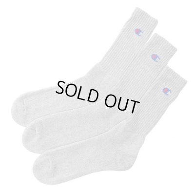 画像1: CHAMPION/FULL LENGTH SOCKS 3P  H.GRAY