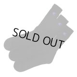 CHAMPION/FULL LENGTH SOCKS 3P  BLACK