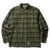 画像1: SOFTMACHINE/DUSK SHIRTS L/S  GREEN (1)