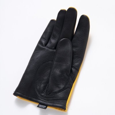 画像2: (SALE 25%OFF) RATS/COMBI LEATHER GLOVE  BLACK