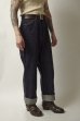 画像1: BELAFOTE/RT GARAGE DENIM BUCKEL BACK  DENIM (1)