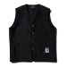 画像1: SOFTMACHINE/DUSKNESS VEST  BLACK (1)