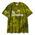 画像1: (SALE 30%OFF) SOFTMACHINE/GOD TIE DYE T  GREEN (1)