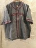 画像1: REVO/LIGHT FLANNEL BASEBALL SHIRTS  GRAY (1)