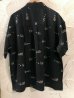 画像2: REVO/BLUSH  PATTERN  SHIRT  BLACK (2)