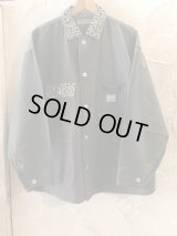 GLOVE HOUSE/TWILL LEOPARD LOOSE FIT COVERALL  C.GRAY