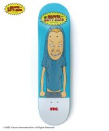 (店頭在庫）FTCxBEAVIS AND BUTT-HEAD/BEAVIS SKATE DECK  BLUE