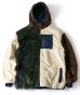 画像3: (再入荷）GYMMASTER/REVERSIBLE BOAxTASLON HOOD JKT  S.BLUE(NAVY)xCRZ