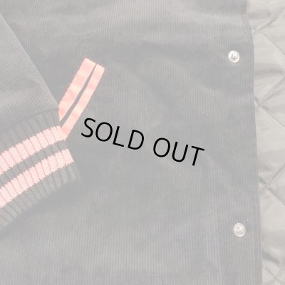 画像6: REVO/EMBROIDERY CORDUROY STADIUM JKT  BLACK