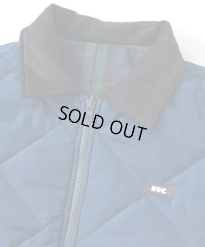 画像4: FTC/REVERSIBLE PLAID PUFFY JKT BLACK