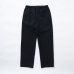 画像1: RATS/WOOL EASY PANTS  BLACK (1)