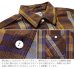 画像2: (再入荷)  HOUSTON/CHECK VIYELLA SHIRTS  BLACK (2)