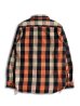 画像2: HOUSTON/BLOCK CHECK VIYELLA SHIRTS  BLACKxORANGE (2)