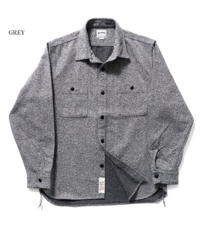 画像1: HOUSTON/COVERT VIYELLA SHIRTS  GRAY