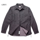 HOUSTON/SOLID VIYELLA SHIRTS  GRAY