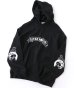 画像1: GYMMASTER/LUCKY BREAK PULL PARKA  BLACK (1)