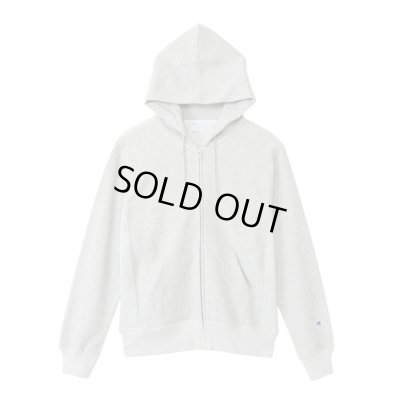 画像1: CHAMPION/REVERSE WEAVE ZIP HOODED SWEAT  OX.GRAY