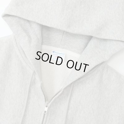 画像2: CHAMPION/REVERSE WEAVE ZIP HOODED SWEAT  OX.GRAY