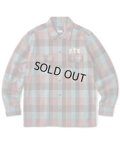 画像1: (店頭在庫分）FTC/PLAID WORK SHIRT  BROWN