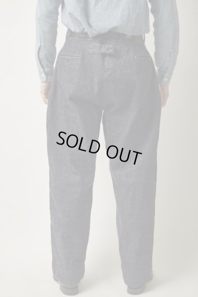 画像4: BELAFOTE/RT HIBACK TROUSERS BUCKLE BACK  DENIM INDIGO